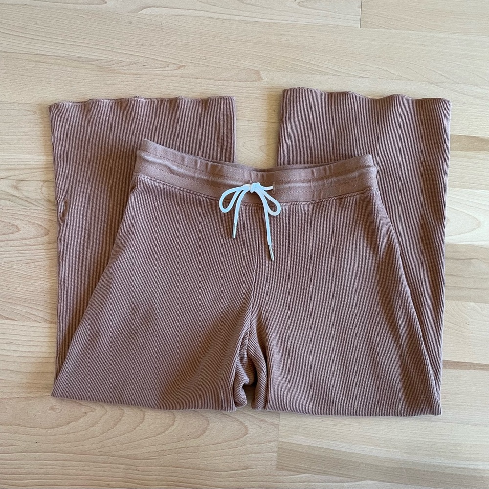 MATE THE LABEL Thermal Wide leg pants